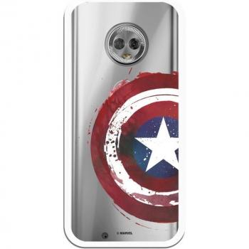 Estuche Protector Escudo Capitán América Moto G6