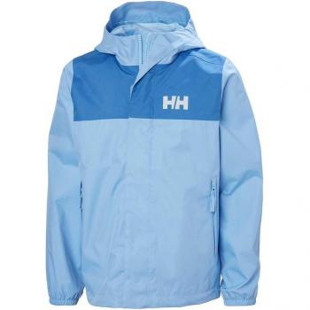 Giacca Azzurra Helly Hansen Vancouver Rain per Figli