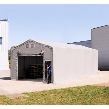 Industrial 5x10m Tent with Pull-Up Gate and Statics Package