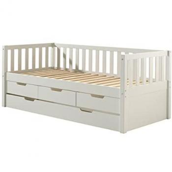 Lit enfant Vipack Fritz 90x200 cm avec sommier à lattes
