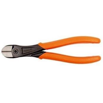 Bahco 200 mm Alicat Industrial – Corte Diagonal, Mango Sólido y Fosfatado