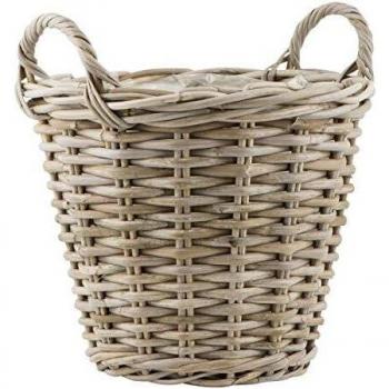 Ib Laursen Blumentopf Korb Rattan