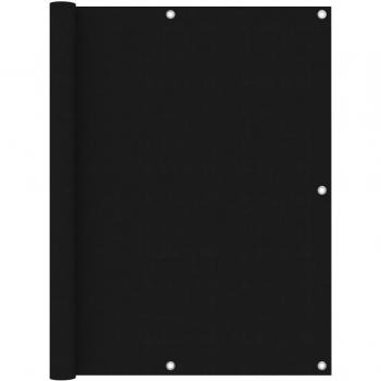 Écran de protection extérieur noir 120x400 cm