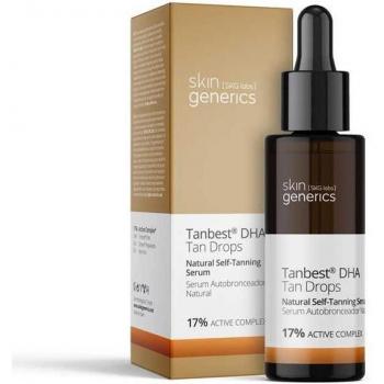 Sérum autobronzant naturel Skin Generics Tanbest DHA Tan Drops 17% 30ml