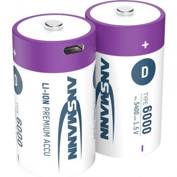 ANSMANN 1,5 V 5400 mAh Li-Ion Akkuzelle