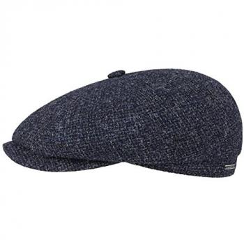 Stetson Schirmmütze, Flat Cap, dunkelblau