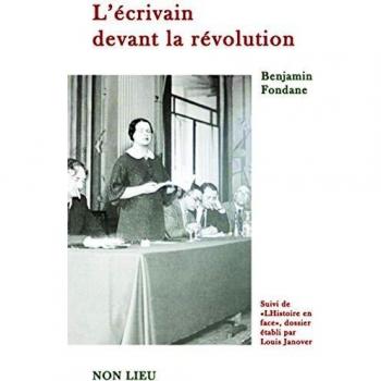 L'écrivain devant la révolution