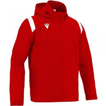 Macron Saransk Men's Red Windcheater, Full Zip, 2XL
