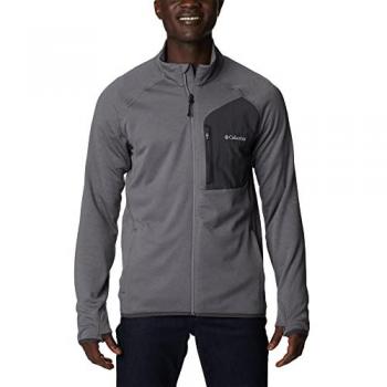 Polaire zippée Columbia Triple Canyon gris foncé