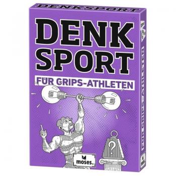 Martin Simon Moses. Denksport Für Grips-Athleten, 50 Abwechslungsreiche Denksportaufgaben Und Rätsel, Für Erwachsene, Denksportbox Für Knobelmeister Und Gehirnjogger