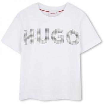 Hugo Kinderoberteil aus Baumwolle, Nietenlogo