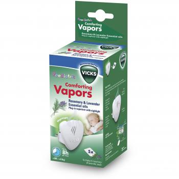 Vicks Comforting Vapours Plug-In Vaporiser
