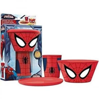 Tienda de Juguetes Boyz Toys Juego de Platos Apilables Spiderman