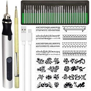Rechargeable Engraving Pen for Metal and Glass