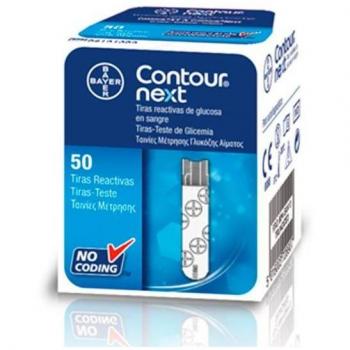 Tiras Reactivas Glucemia Contour Next 50