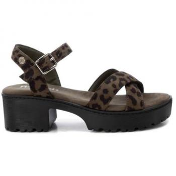 Refresca: Sandalias Tacón Mujer Hebilla Casual