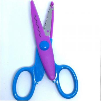 Metal and Plastic Lace Scissors