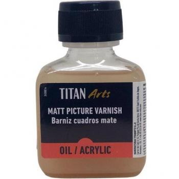 Barniz mate para cuadros 100ml TITAN Arts