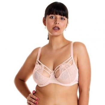 Soutien-gorge grand maintien Diabolique rose à armatures