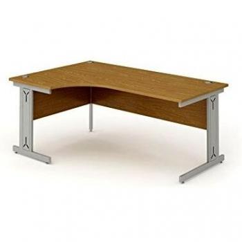 Impulse 1600mm Right Crescent Desk Panel End Leg