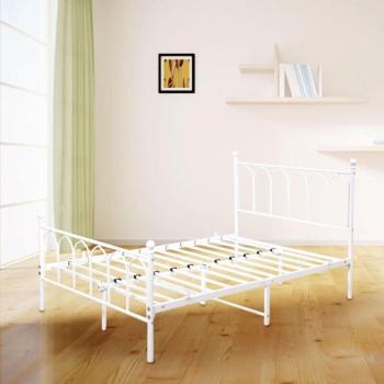 Lit enfant/ado structure fer blanc