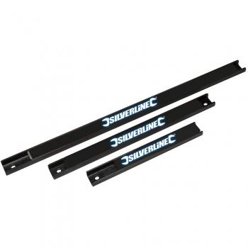 Silverline 200/300/460 mm Magnetic Tool Rack Set – 3 Pieces