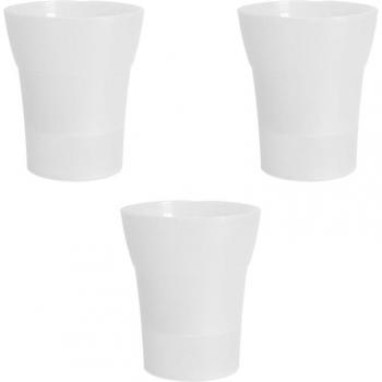 GT Garden Orchidée Set 3 Pots avec Réservoir 2 L Transparent