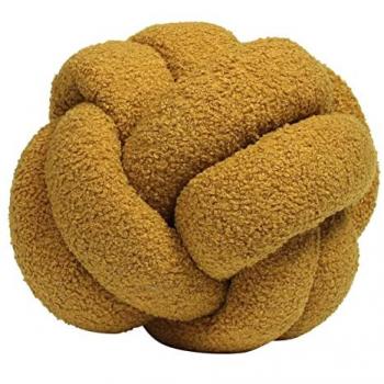 Boucle Knot Round Cushion