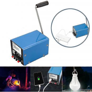 Panneau de charge 20 W – Dynamo manuel pour smartphone