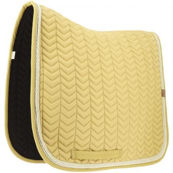 Tapis de Selle Équithème 'Softy' en Moutarde (Taille Full)