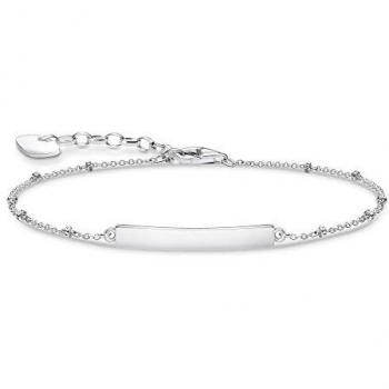 THOMAS SABO Silver Dots Classic Bar Bracelet