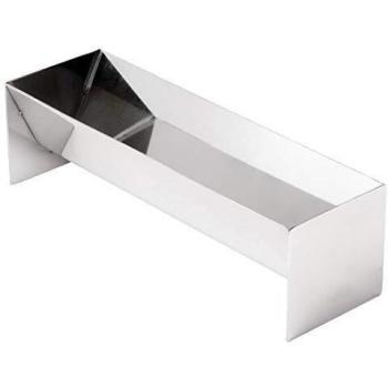 Vogue V Shaped Terrine Mould Medium Stainless Steel
