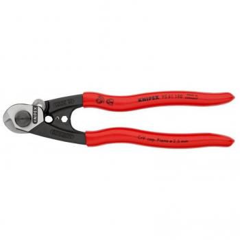 Knipex Wire Rope/Bowden Cable Cutter Set with PVC Grips (190mm)