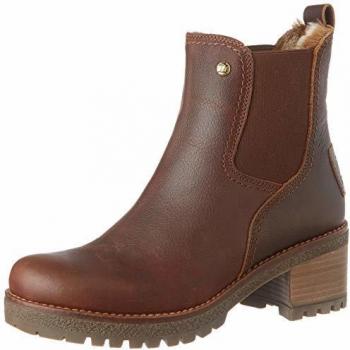 Panama Jack Kastanienbraune Chelsea Boots für Frauen – EU 39
