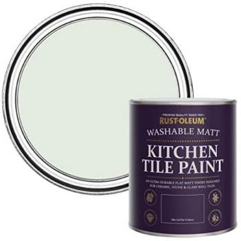Matte Sage Mist Tile Paint for Kitchens – 750 ml (Green)
