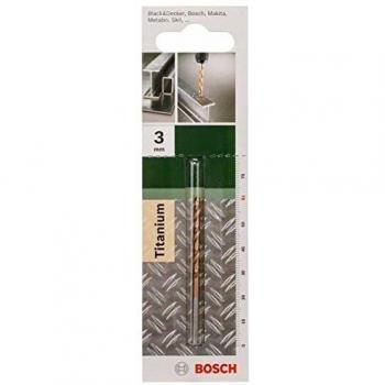 Foret à métaux rectifié HSS-TiN 1 mm
