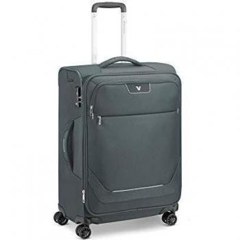 Trolley Medio Morbido Joy Antracite Espandibile 4 Ruote