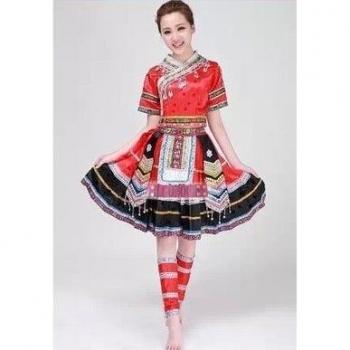 Plus Size Hmong Miao Festival Dress for Women