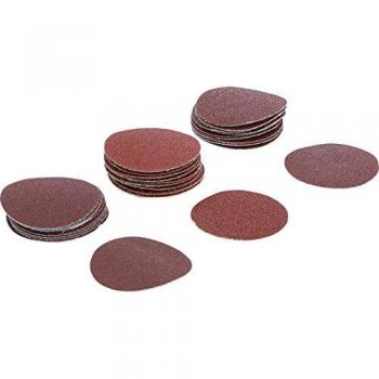 Ensemble de feuilles abrasives Ø 50 mm Cal. 60