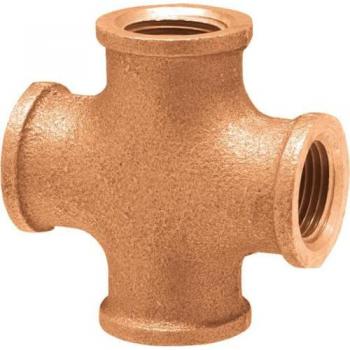 Raccordo a Croce Ø3/4' Femmina in Bronzo Viega 3180 DVGW