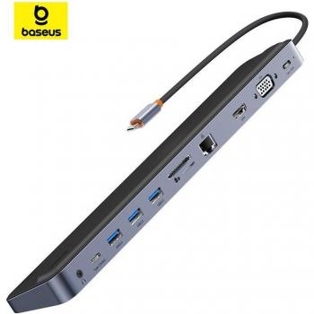 Hub USB‑C EliteJoy Gen2 12 Ports – Baseus