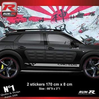 Sticker Bas De Caisse Cactus Argent Run-R