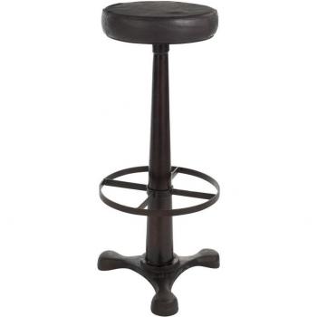 Bar Seat Jibel Noir Cuir