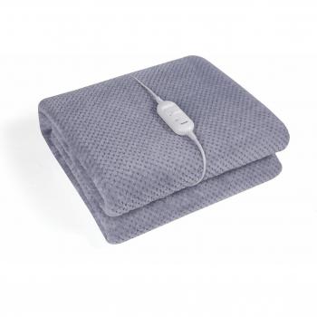 Manta calefactora individual 60w 160x80 cm blanca