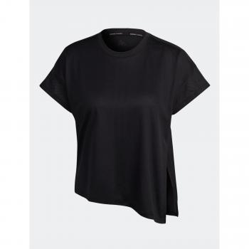 Adidas Camiseta de Entrenamiento Manga Corta Hiit Aeroready Quickburn Mujer Negro (Tamaño M)
