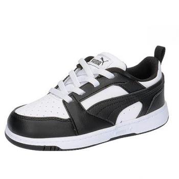 Puma Rebound V6 Lo Sneakers Unisex Bianco/Nero 35,5