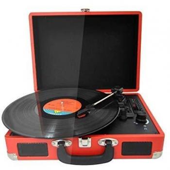 RossoRetro VC400: Giradischi con Radio FM