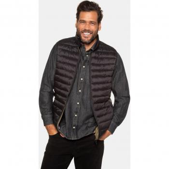 Men's Black Plus Size TechnoDown Quilted Vest, 6XL, Synthetic Fibers