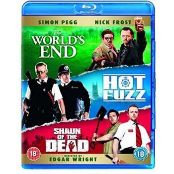 The Worlds End/Hot Fuzz/Shaun of the Dead [Blu-ray] [2004] [Region Free]