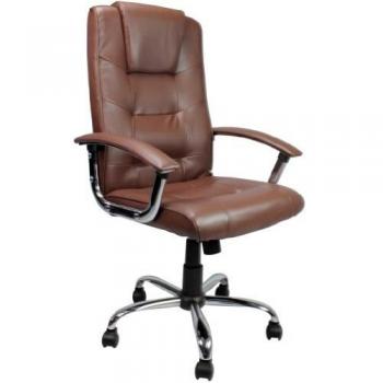 Eliza Tinsley High Back Brown Leather Executive Armchair